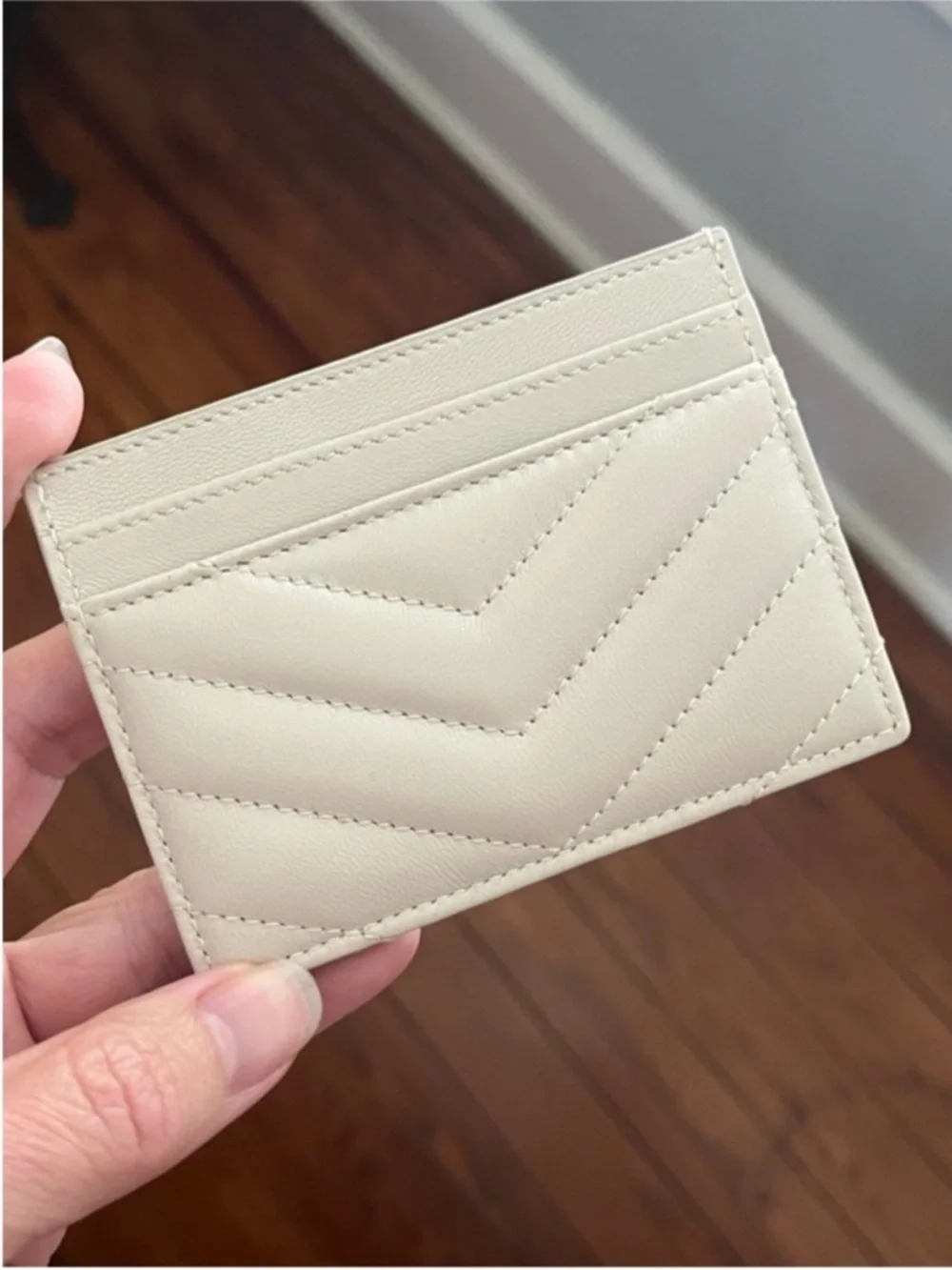 YSL Lambskin Card Holder - Picture 8 of 16
